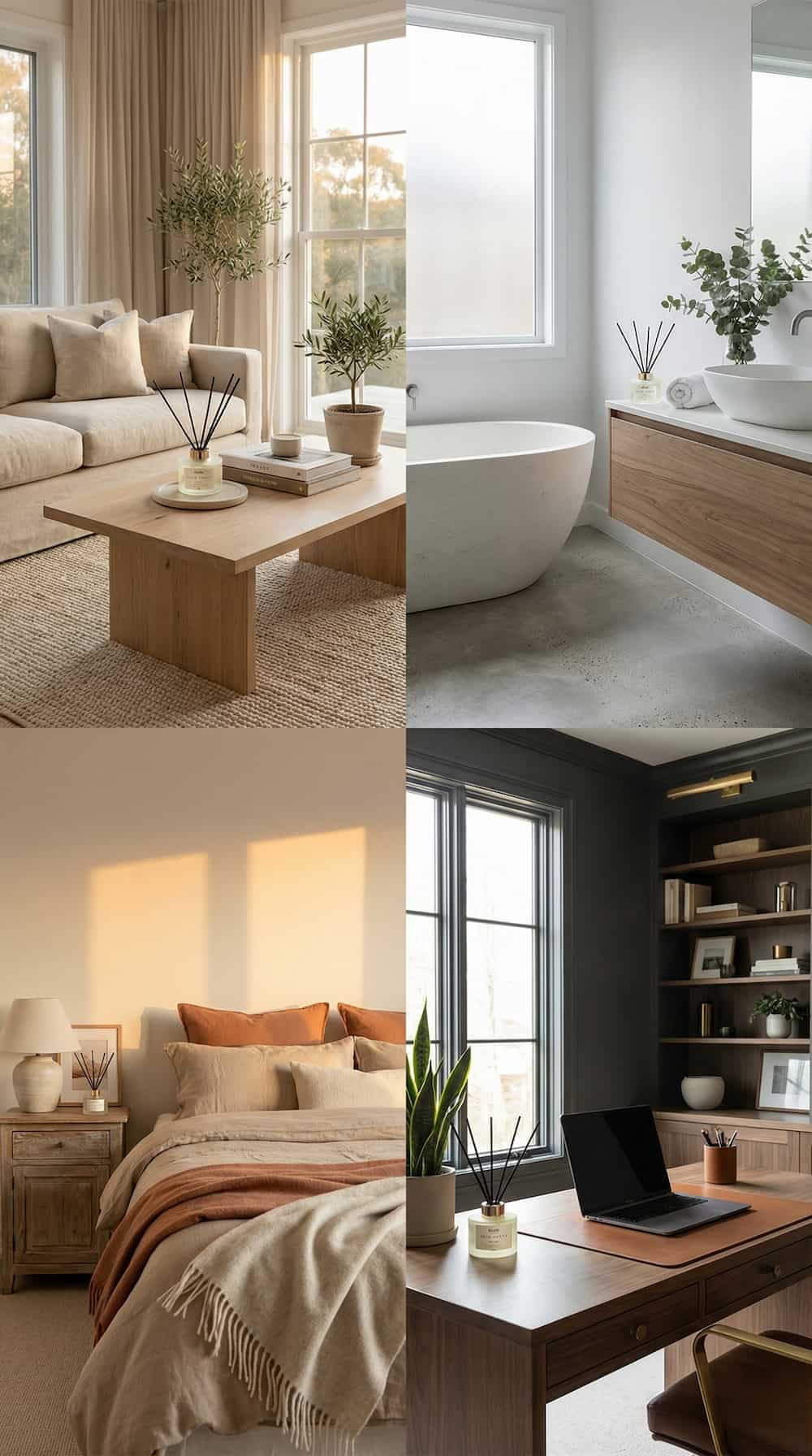 Raumdüfte für Wohnzimmer, Schlafzimmer, Badezimmer und Arbeitszimmer